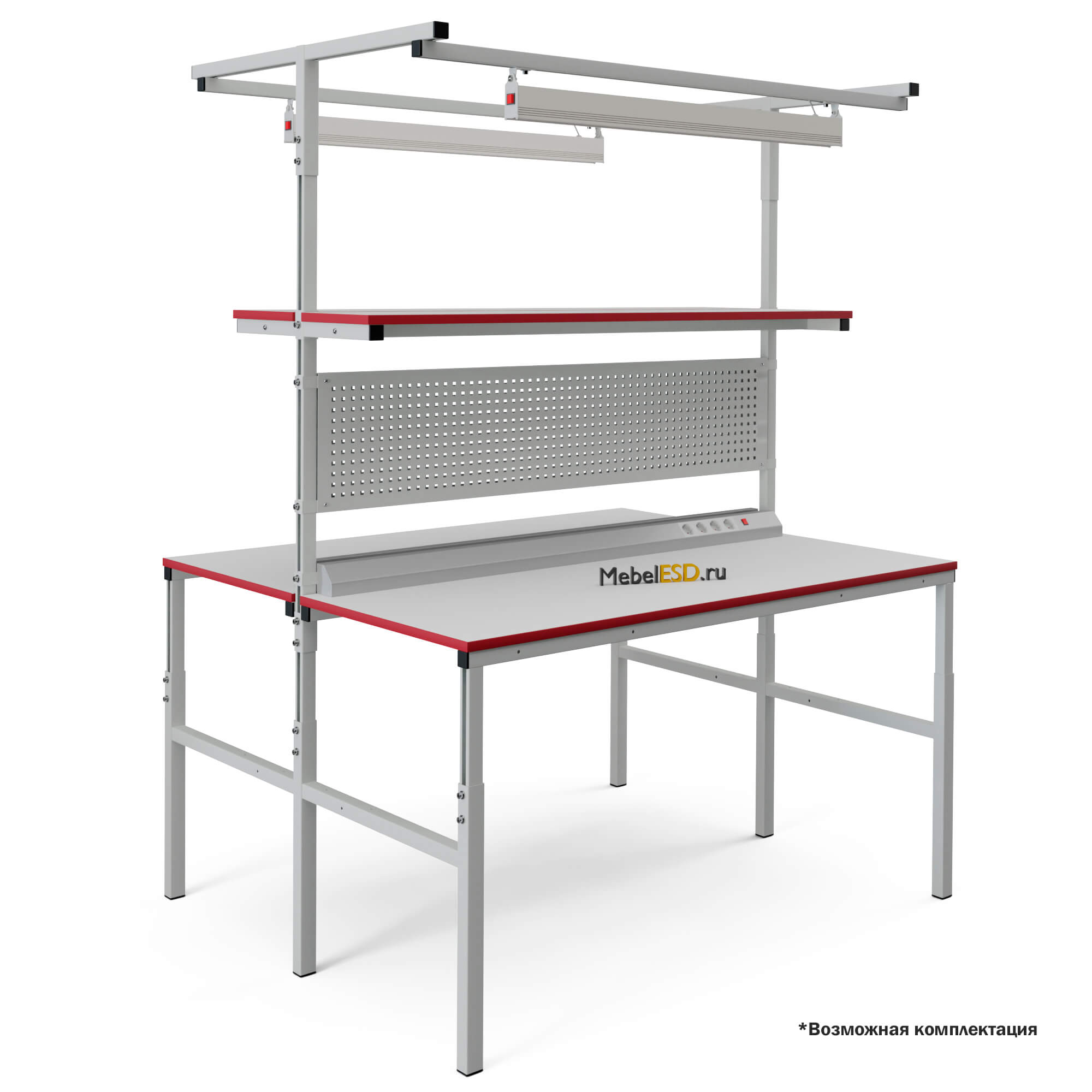 Возможная комплектация стола СПО