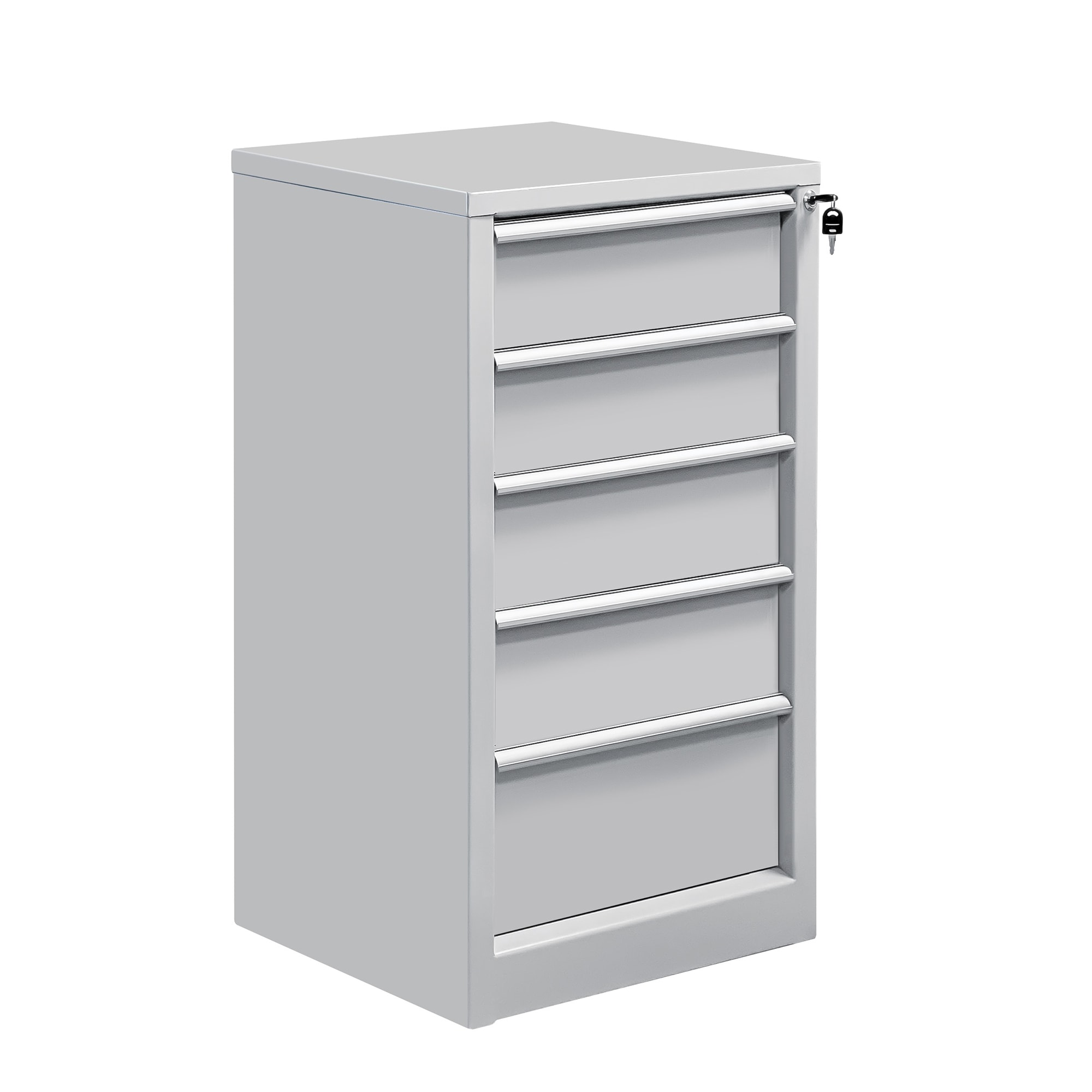 ТС-5 Тумба металлическая стационарная на 5 выдвижных ящиков 800х590х500 мм