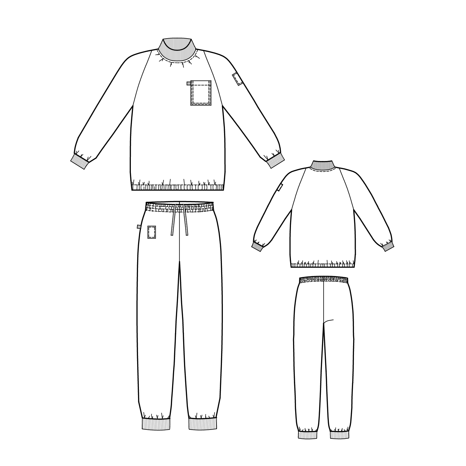 Антистатический костюм Б-455