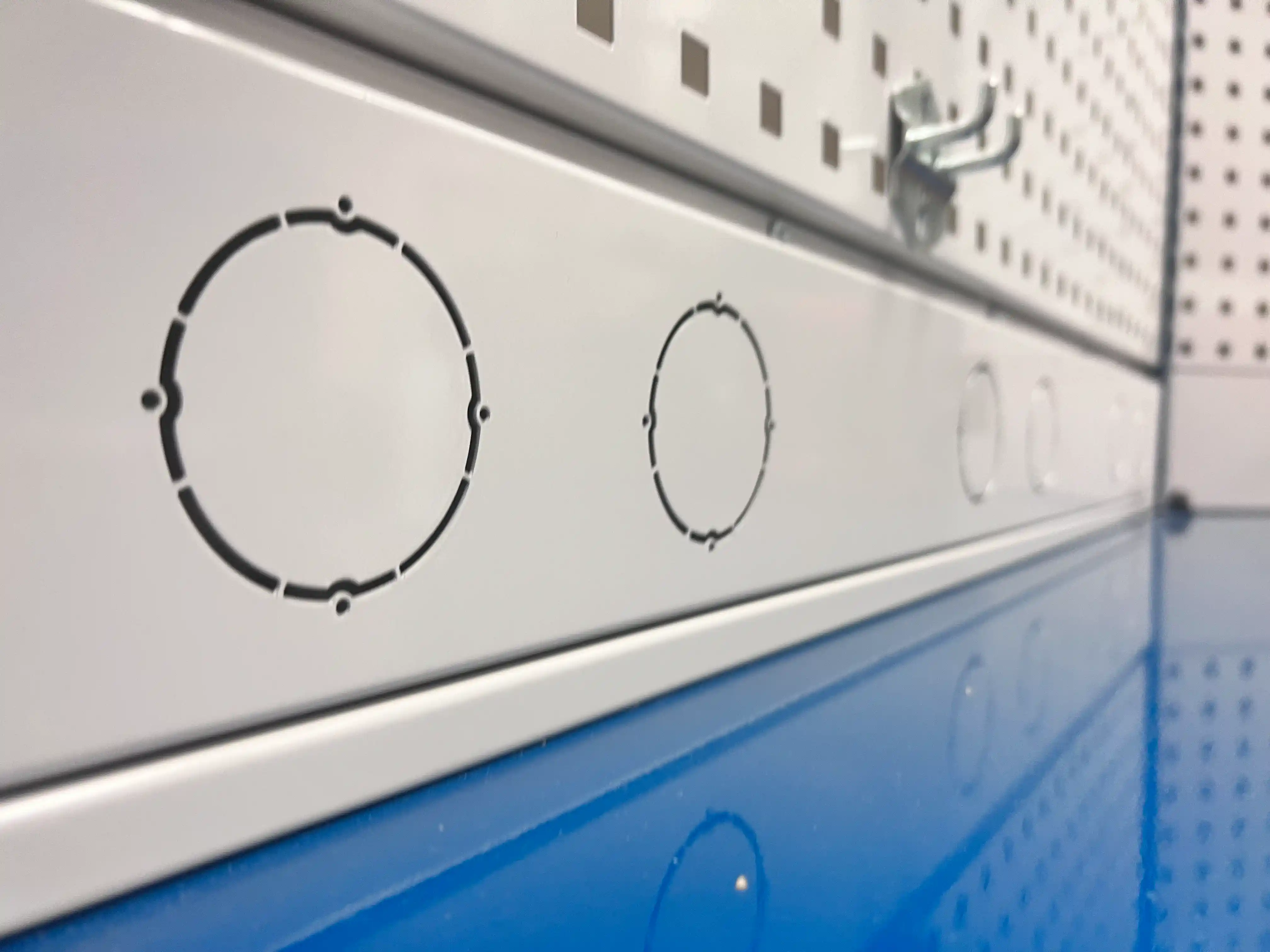 CTR 1632.L34.5-2 Верстак слесарный 2165x1593x743 мм