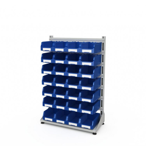 ER-00024068 Стеллаж для пластиковых лотков SORTEX односторонний 1500x1000x450.03