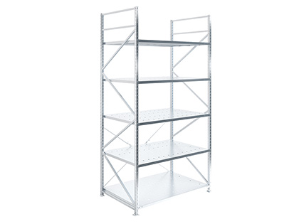 Стеллаж усиленный MS U 300/150x100/5 (Нагрузка на полку 300)