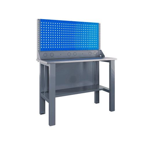 Перфорированный верстак, бестумбовый SLF 121.11.3-1R