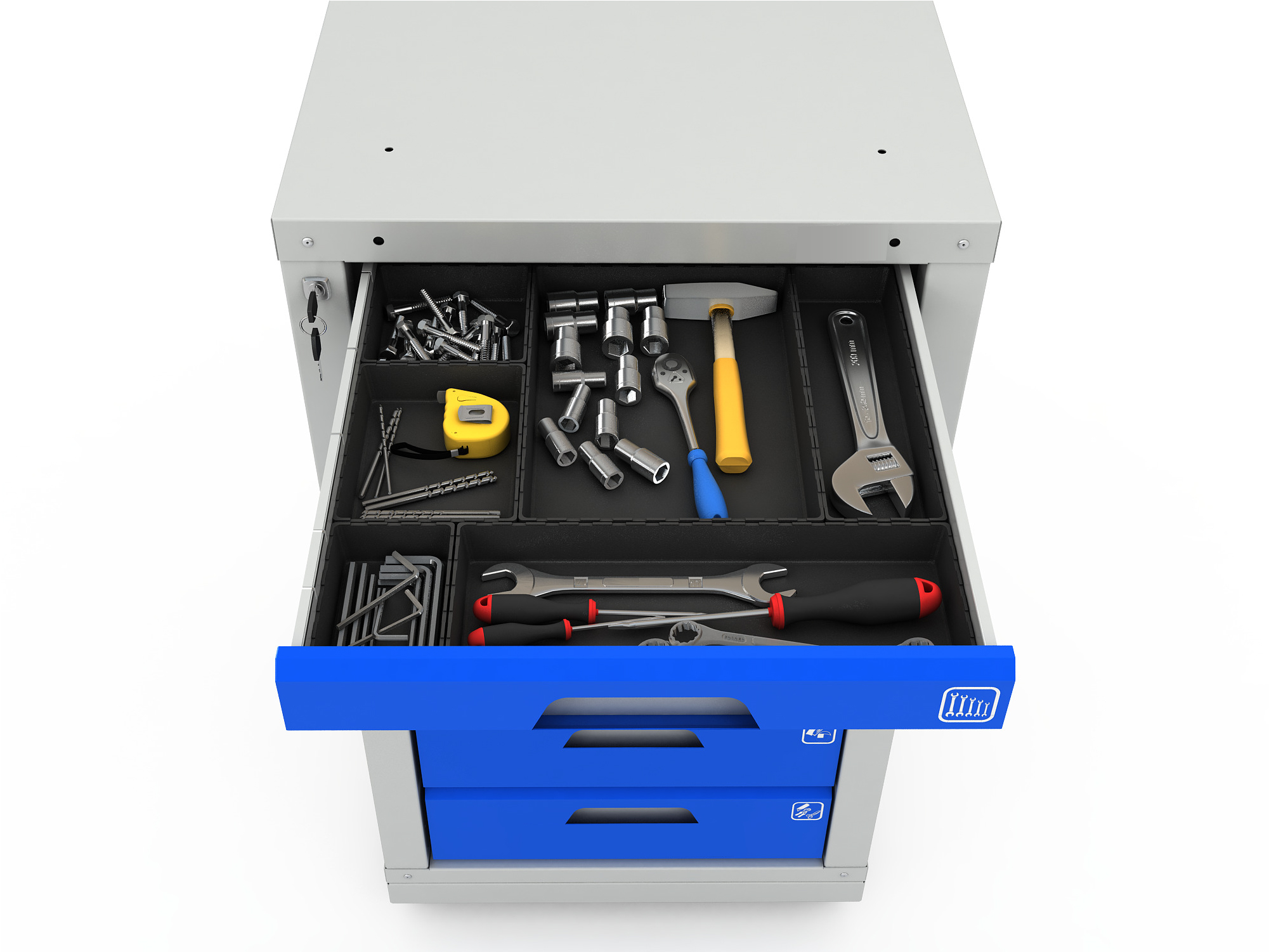 ER-00039035 Тумба для инструментов мобильная WOKER PRO 05 M