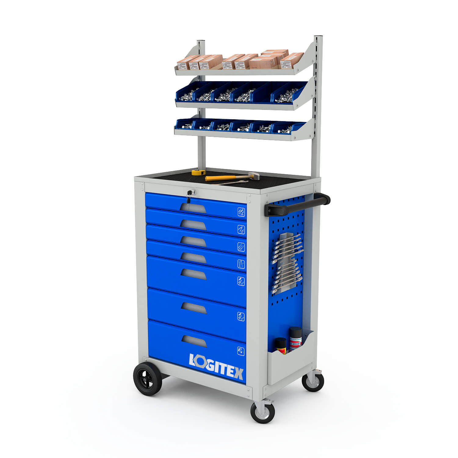 ER-00037338 Тумба инструментальная LOGITEX 07 XS.2.1 950x660x470 мм