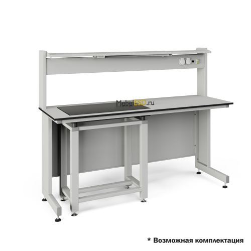 Стол весовой с приставкой ЭКРОС 1500х600х750 мм